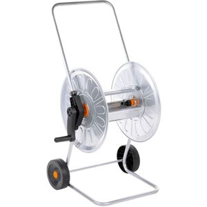 Hose Reel Cart for 80 m 1/2" or 50 m 3/4" Hose Steel vidaXL Hose Reel Cart for 80 m 1/2" or 50 m 3/4" Hose Steel vidaXL