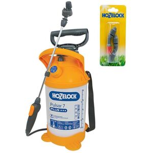 Hozelock - Pulsar Plus 7 Litre Pressure Sprayer Garden Weed Killer & Spray Nozzle Hozelock - Pulsar Plus 7 Litre Pressure Sprayer Garden Weed Killer & Spray Nozzle
