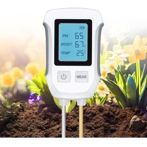 Tinor - in 1 Soil Tester, Plant Temperature and ph Meter, Hygrometer Sensor, with Backlit lcd Display for Garden, Lawn, Farm, Indoor and Outdoor Use Tinor - in 1 Soil Tester, Plant Temperature and ph Meter, Hygrometer Sensor, with Backlit lcd Display for Garden, Lawn, Farm, Indoor and Outdoor Use