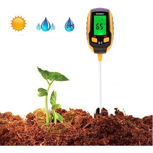 Héloise - in 1 Soil Tester, Soil Moisture Meter for Soil Plants, Soil Moisture Tester with PH/Temperature/Light/Moisture for Plants Farm Vegetables Héloise - in 1 Soil Tester, Soil Moisture Meter for Soil Plants, Soil Moisture Tester with PH/Temperature/Light/Moisture for Plants Farm Vegetables