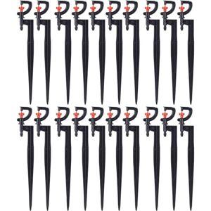 Aiperq - Irrigation Sprinklers, 20pcs 360 Degree Rotating G-Type Micro Sprinkler for Garden Greenhouse Lawn Watering with 4/7 Hose Aiperq - Irrigation Sprinklers, 20pcs 360 Degree Rotating G-Type Micro Sprinkler for Garden Greenhouse Lawn Watering with 4/7 Hose