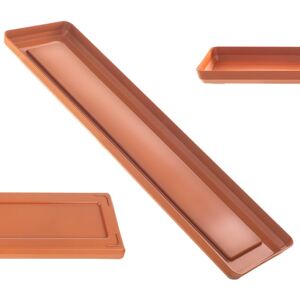 KADAX 50cm Rectangular Flower Pot Stand - Durable Plastic KADAX 50cm Rectangular Flower Pot Stand - Durable Plastic