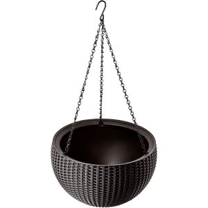 Keter Moka Hanging Flower Pot - Weather-Resistant, 9L Keter Moka Hanging Flower Pot - Weather-Resistant, 9L