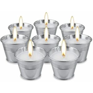 Rose - Lemongrass Mosquito Repellent Candles Set of 8 Pieces Natural Indoor & Outdoor Candles for Repelling Mosquitoes, Soothing Nerves, Purifying Rose - Lemongrass Mosquito Repellent Candles Set of 8 Pieces Natural Indoor & Outdoor Candles for Repelling Mosquitoes, Soothing Nerves, Purifying