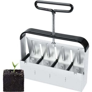 YMYNY Manual Soil Pressing Tool - Root Ball Press Garden Tool - 5 cm - with Non-Slip Handle, Seedling Root Ball Press, Easy to Use for Planting, YMYNY Manual Soil Pressing Tool - Root Ball Press Garden Tool - 5 cm - with Non-Slip Handle, Seedling Root Ball Press, Easy to Use for Planting,