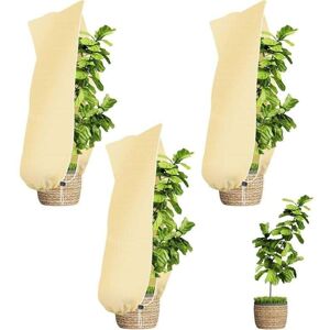 Mumu - Outdoor plant winter cover, 100 x 80 cm, 70 g/m², set of 3, plant winter cover, plant protection cover, winter cover, reusable winter cover Mumu - Outdoor plant winter cover, 100 x 80 cm, 70 g/m², set of 3, plant winter cover, plant protection cover, winter cover, reusable winter cover
