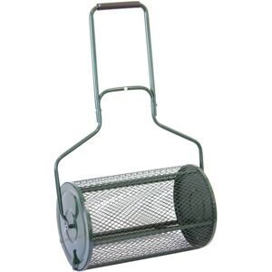 Oypla Heavy Duty 72L Garden Lawn Compost Spreader Fertiliser Manure Roller Oypla Heavy Duty 72L Garden Lawn Compost Spreader Fertiliser Manure Roller