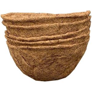 SELECTIONS Pack of 5 Coco Wall Basket Planter Liner (30cm) SELECTIONS Pack of 5 Coco Wall Basket Planter Liner (30cm)