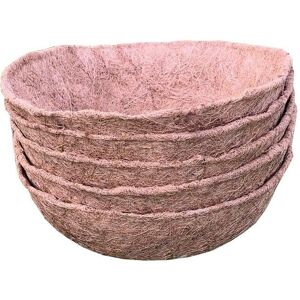 Selections - Pack of 5 Round Coco Hanging Basket Planter Liner (35cm) Selections - Pack of 5 Round Coco Hanging Basket Planter Liner (35cm)