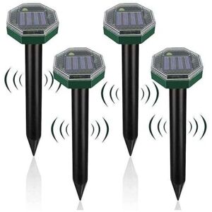 Ymyny - Pack Solar Mole Repellent, Ultrasonic Solar Mole Repellent, IP65 Waterproof Solar Mole Repellent, Ultrasonic Snake Repellent, Solar Mole Ymyny - Pack Solar Mole Repellent, Ultrasonic Solar Mole Repellent, IP65 Waterproof Solar Mole Repellent, Ultrasonic Snake Repellent, Solar Mole
