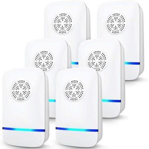 Ymyny - Pack Ultrasonic Pest Repeller, Indoor Ultrasonic Mosquito Repellent, Anti Rat/Cockroach/Rodent/Ant/Spider/Insect Device mumu Ymyny - Pack Ultrasonic Pest Repeller, Indoor Ultrasonic Mosquito Repellent, Anti Rat/Cockroach/Rodent/Ant/Spider/Insect Device mumu
