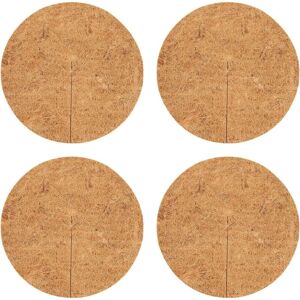 Linghhang - 4 Pieces Plant Protection Disc Canvas Mulch Coco Mulch Hemp Coco Mat Plants Coconut Fiber Disc Plants Protection Coco Fiber Mat, Linghhang - 4 Pieces Plant Protection Disc Canvas Mulch Coco Mulch Hemp Coco Mat Plants Coconut Fiber Disc Plants Protection Coco Fiber Mat,