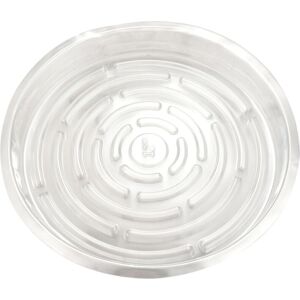 TLILY Plant Saucers, 10 Pack of 30cm (12 Inch), Transparent Flower Pot Drip Trays for Indoor & Outdoor Plants Garden Clear TLILY Plant Saucers, 10 Pack of 30cm (12 Inch), Transparent Flower Pot Drip Trays for Indoor & Outdoor Plants Garden Clear