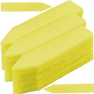 LONGZIMING Plant Sign Stakes Stick 300 Pcs Garden Labels Markers Plant Names Labels For Pot Seeds Herbs Flowers Vegetables Yellow LONGZIMING Plant Sign Stakes Stick 300 Pcs Garden Labels Markers Plant Names Labels For Pot Seeds Herbs Flowers Vegetables Yellow