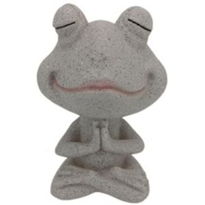 TLILY Planter Pot Indoor Outdoor Flower Pot Yoga Frog Planter Pot for Indoor Outdoor Plants Resin for Home-B TLILY Planter Pot Indoor Outdoor Flower Pot Yoga Frog Planter Pot for Indoor Outdoor Plants Resin for Home-B