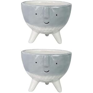 TLILY Planter Pot Pack of 2, Face Perfect for Indoor Outdoor Plants, Pots String TLILY Planter Pot Pack of 2, Face Perfect for Indoor Outdoor Plants, Pots String