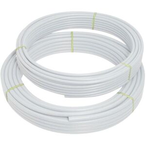 Polypipe - PolyFit FIT5022B 22mm x 50m Coil Barrier Pipe - White Polypipe - PolyFit FIT5022B 22mm x 50m Coil Barrier Pipe - White