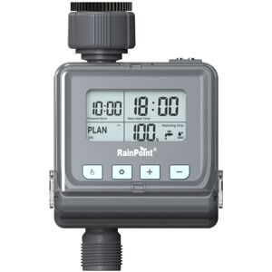 COOCHEER RainPoint Digital Hose Faucet Timer,Built-In Rain Sensor,Programmable, Rain Delay Function, Auto Irrigation, Battery Operated COOCHEER RainPoint Digital Hose Faucet Timer,Built-In Rain Sensor,Programmable, Rain Delay Function, Auto Irrigation, Battery Operated