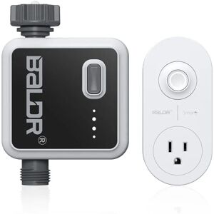 COOCHEER RAINPOINT WI-FI Controlled 1-Zone Faucet Timer with Outlet Gateway for Outdoor Home Irrigation COOCHEER RAINPOINT WI-FI Controlled 1-Zone Faucet Timer with Outlet Gateway for Outdoor Home Irrigation