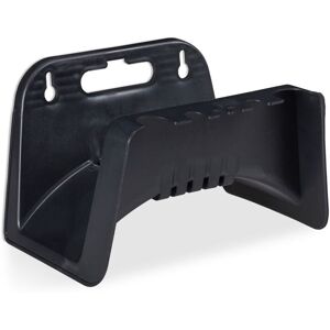 Relaxdays - Set of 10 Hose Holders, Plastic Wall-mounted Hosepipe Holder, Bracket For Garden Hose, hwd 14 x 24 x 16 cm, Black Relaxdays - Set of 10 Hose Holders, Plastic Wall-mounted Hosepipe Holder, Bracket For Garden Hose, hwd 14 x 24 x 16 cm, Black