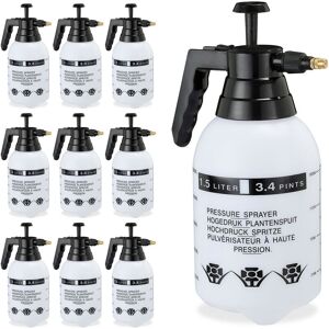 Relaxdays 10x Sprayer Brass Nozzle Garden Pressure Sprayer - Sprayer Relaxdays 10x Sprayer Brass Nozzle Garden Pressure Sprayer - Sprayer