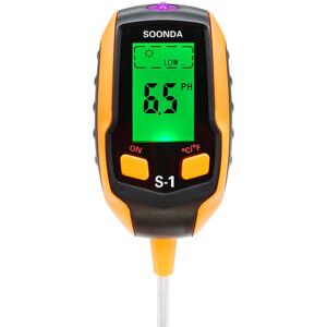 WOIYIC Soil PH Meter, 4 in 1 Digital Soil PH Tester, Soil Moisture-Light-pH-Temperature Tester, Gardening Tool Kits for Plant Care WOIYIC Soil PH Meter, 4 in 1 Digital Soil PH Tester, Soil Moisture-Light-pH-Temperature Tester, Gardening Tool Kits for Plant Care