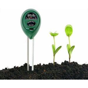 HOOPZI Soil Tester Kit, 3 in 1 Soil Tester Moisture Meter, Light and pH Tester Acidity, for Flowers / Grass / Plant / Garden / Farm / Lawn (No Battery HOOPZI Soil Tester Kit, 3 in 1 Soil Tester Moisture Meter, Light and pH Tester Acidity, for Flowers / Grass / Plant / Garden / Farm / Lawn (No Battery