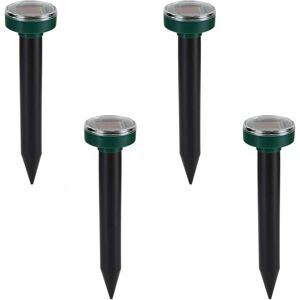 Ikodm - Solar Mole Repeller 4-Pack Ultrasonic Mole Repeller Smart Solar Mole Chaser Combines Sounds and Waterproof Solar Charger for Outdoor Garden Ikodm - Solar Mole Repeller 4-Pack Ultrasonic Mole Repeller Smart Solar Mole Chaser Combines Sounds and Waterproof Solar Charger for Outdoor Garden