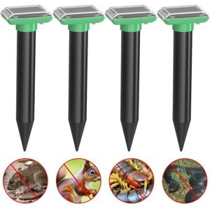 SNQ Solar-Powered Mole Repellent, 4 Pieces, Ultrasonic Solar Mole Repellent, Snake Repellent, Against Moles, Solar-Powered Repellent Against Moles, SNQ Solar-Powered Mole Repellent, 4 Pieces, Ultrasonic Solar Mole Repellent, Snake Repellent, Against Moles, Solar-Powered Repellent Against Moles,
