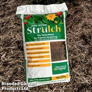 THOMPSON & MORGAN Thompson&morgan - Strulch Mineralised Straw Garden Mulch - 100 Litre Bag x 2 THOMPSON & MORGAN Thompson&morgan - Strulch Mineralised Straw Garden Mulch - 100 Litre Bag x 2