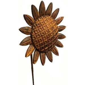 Sunflower 4Ft Plant Pin (Pack of 3) - Steel - W160 x H121.9 cm - Bare Metal/Ready to Rust Sunflower 4Ft Plant Pin (Pack of 3) - Steel - W160 x H121.9 cm - Bare Metal/Ready to Rust