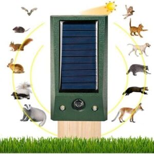 MCBOSON The ultrasonic animal repellent, solar rabbit repellent, and solar animal repellent can effectively prevent deer, birds, and rabbits in the garden MCBOSON The ultrasonic animal repellent, solar rabbit repellent, and solar animal repellent can effectively prevent deer, birds, and rabbits in the garden