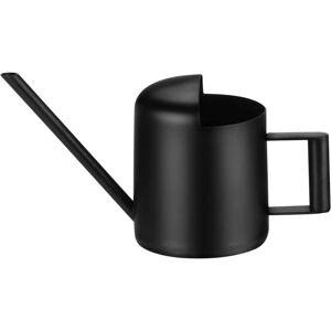 Memkey - Thick Brushed Stainless Steel Watering Can, Long Spout Mini Watering Pot for Bonsai Flowers Plants in Garden Home Office Patio (300ml, Black) Memkey - Thick Brushed Stainless Steel Watering Can, Long Spout Mini Watering Pot for Bonsai Flowers Plants in Garden Home Office Patio (300ml, Black)