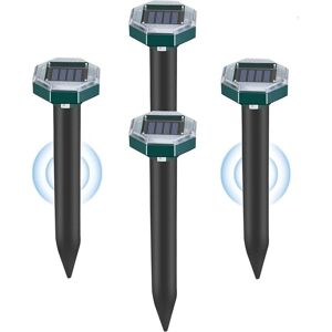 SNQ Ultrasonic Mole Repellent, 4 Pieces Solar-Powered Ultrasonic Mole Repellent, Solar-Powered Ultrasonic Mole Repellent, Ultrasonic Snake Repellent, SNQ Ultrasonic Mole Repellent, 4 Pieces Solar-Powered Ultrasonic Mole Repellent, Solar-Powered Ultrasonic Mole Repellent, Ultrasonic Snake Repellent,