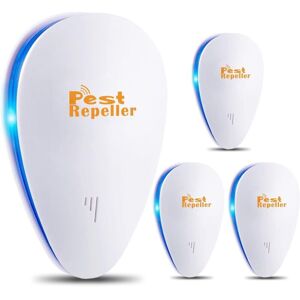 Odipie - Ultrasonic Pest Repeller, 4 Packs, 2022 Upgraded Electronic Pest Repeller Control, Rat Repellent, Insect Repellent, Spider Repellent Odipie - Ultrasonic Pest Repeller, 4 Packs, 2022 Upgraded Electronic Pest Repeller Control, Rat Repellent, Insect Repellent, Spider Repellent