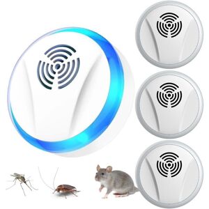 TORMATOR Ultrasonic Rodent and Insect Repellent, Ultrasonic Mosquito Repellent 4 Pack, Ultrasonic Mouse Repellent, Powerful Ultrasonic Rat Repellent, TORMATOR Ultrasonic Rodent and Insect Repellent, Ultrasonic Mosquito Repellent 4 Pack, Ultrasonic Mouse Repellent, Powerful Ultrasonic Rat Repellent,