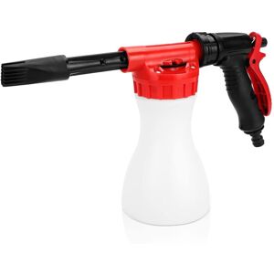 Wash Foam Cannon 900ml Snow Foam Gun Bottle Sprayer Adjustable Car Cleaning Spray Tool Hose Pipe Sprayer for Home Garden Wash (Red) Wash Foam Cannon 900ml Snow Foam Gun Bottle Sprayer Adjustable Car Cleaning Spray Tool Hose Pipe Sprayer for Home Garden Wash (Red)