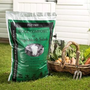THOMPSON & MORGAN Thompson&morgan - Wool Compost For Veg And Salads 30 Litre (2 Bags) THOMPSON & MORGAN Thompson&morgan - Wool Compost For Veg And Salads 30 Litre (2 Bags)