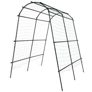 Gardenskill - xl Grow Tunnel Trellis & Rose Arch Support Frame for Climbing Plants, Flowers & Crops 180x230cm Gardenskill - xl Grow Tunnel Trellis & Rose Arch Support Frame for Climbing Plants, Flowers & Crops 180x230cm
