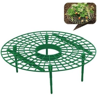 MCBOSON 1 Piece Strawberry Frame Support, Plant Support for Elevating Fruit Off the Ground to Prevent Soil Rot MCBOSON 1 Piece Strawberry Frame Support, Plant Support for Elevating Fruit Off the Ground to Prevent Soil Rot