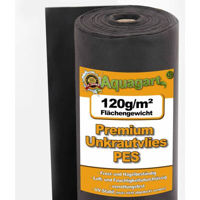 AQUAGART 125m² Garden Weed Control Fabric - UV Resistant AQUAGART 125m² Garden Weed Control Fabric - UV Resistant