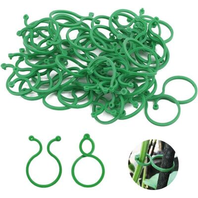 TORMATOR 200 Pieces Plant Support Clips, Outdoor Plant Clips, Tomato Clips, Climbing Plant Clips, Garden Clips for Fruit, Vegetable, and Tomatoes (200 pcs) TORMATOR 200 Pieces Plant Support Clips, Outdoor Plant Clips, Tomato Clips, Climbing Plant Clips, Garden Clips for Fruit, Vegetable, and Tomatoes (200 pcs)