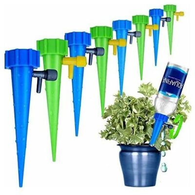 Linghhang - 24Pcs Automatic Irrigation Set, Adjustable Irrigation Spikes Garden Irrigation System for Indoor Outdoor Flower or Vegetable Linghhang - 24Pcs Automatic Irrigation Set, Adjustable Irrigation Spikes Garden Irrigation System for Indoor Outdoor Flower or Vegetable
