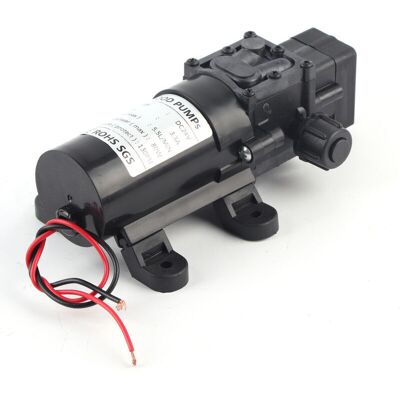 TEHTUY 24V DC 80W 5.5L/MIN Self-Priming Diaphragm Water Pump with Automatic Pressure Switch TEHTUY 24V DC 80W 5.5L/MIN Self-Priming Diaphragm Water Pump with Automatic Pressure Switch