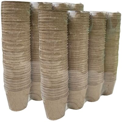 Selections - 288x7cm Eco Round Fibre - Biodegradable Pots Selections - 288x7cm Eco Round Fibre - Biodegradable Pots