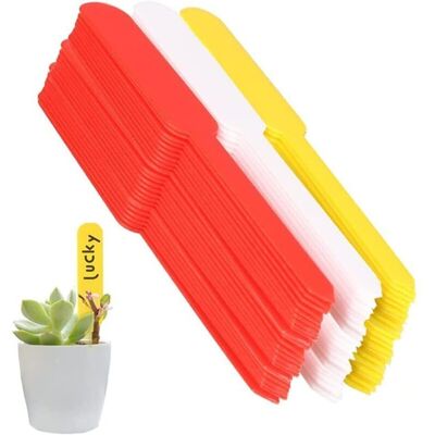 TORMATOR 300 Pieces Plant Labels, Seedling Labels, Garden Labels, Multicolored Plant Markers, For Plants, Flowers, Vegetables, Patios, Gardens, Pots TORMATOR 300 Pieces Plant Labels, Seedling Labels, Garden Labels, Multicolored Plant Markers, For Plants, Flowers, Vegetables, Patios, Gardens, Pots