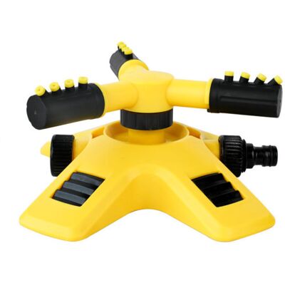 SNQ 360-degree rotating automatic watering head for nurseries, three-pronged sprinkler, tandem watering device SNQ 360-degree rotating automatic watering head for nurseries, three-pronged sprinkler, tandem watering device