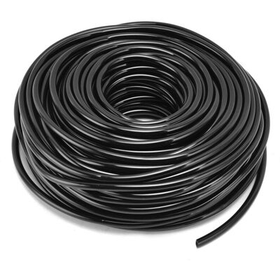 Groofoo - 50m / 164ft 4/7 Drip Irrigation Tubing Pipe Flexible Hose for Garden Flower Bed Lawn Agriculture Groofoo - 50m / 164ft 4/7 Drip Irrigation Tubing Pipe Flexible Hose for Garden Flower Bed Lawn Agriculture