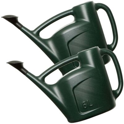 STORM TRADING GROUP 6L Green Garden Watering Can With a Detachable Rose Head Sprinkler & Durable Handle STORM TRADING GROUP 6L Green Garden Watering Can With a Detachable Rose Head Sprinkler & Durable Handle