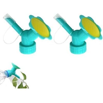TORMATOR 7x2.7cm 2 Pcs Watering Bottle, Double Spout Watering Bottle, Watering Bottle with Watering Head for Seedlings, Plants, and Garden Irrigation TORMATOR 7x2.7cm 2 Pcs Watering Bottle, Double Spout Watering Bottle, Watering Bottle with Watering Head for Seedlings, Plants, and Garden Irrigation